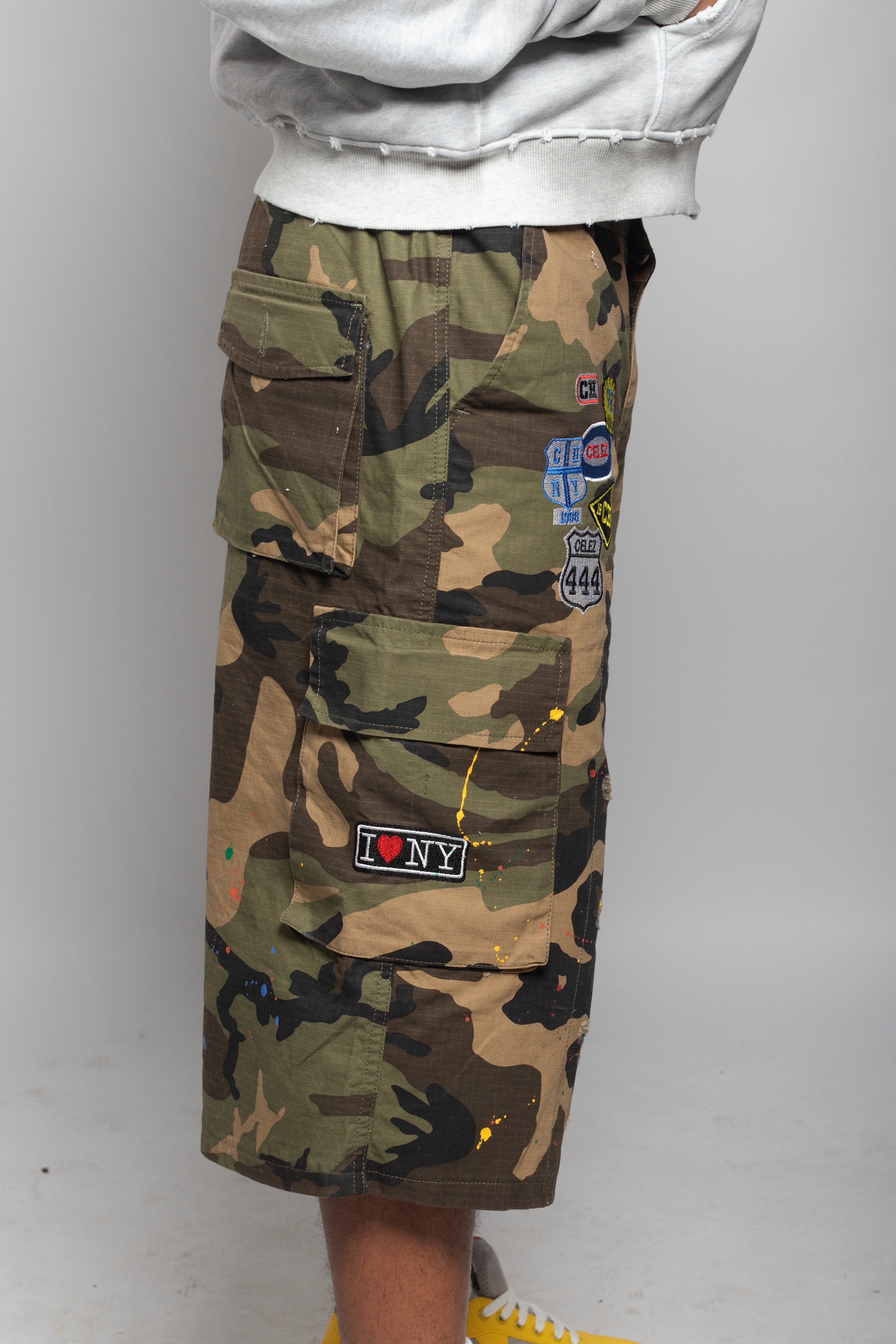 The "98 Riot" Camo Shorts-4