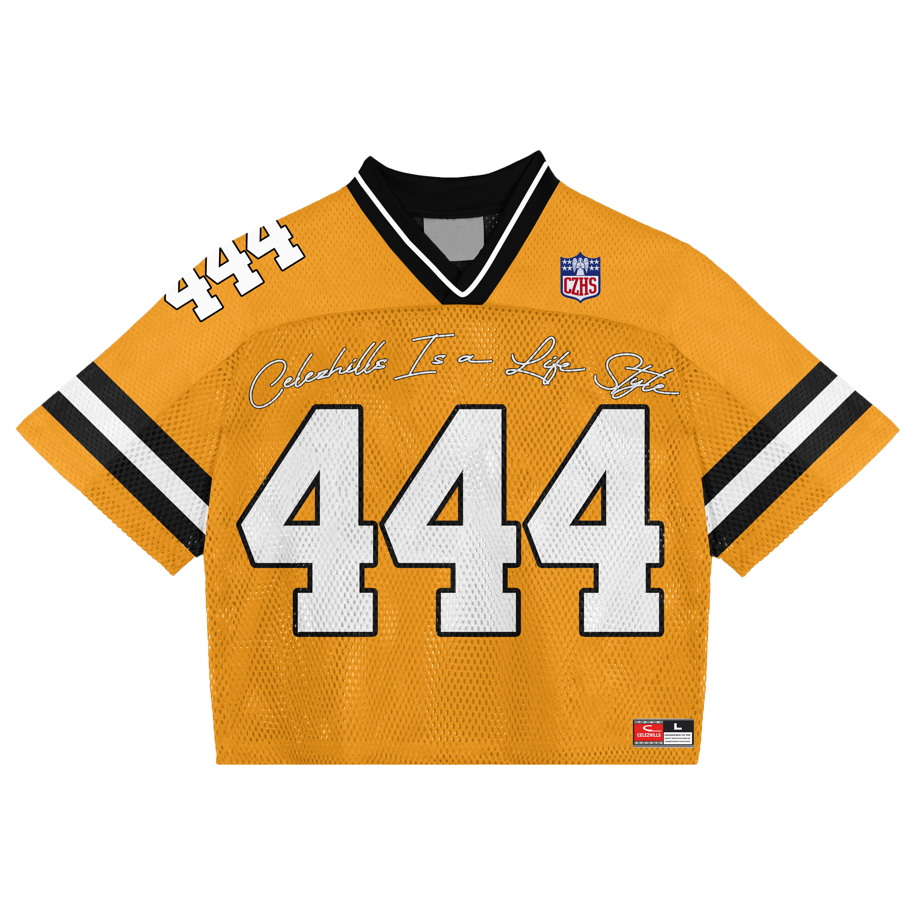 Aura Mesh orange jersey-1