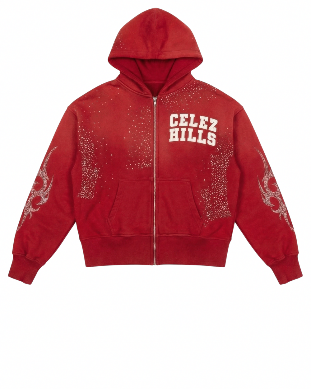 UNIVERSO RED HOODIE