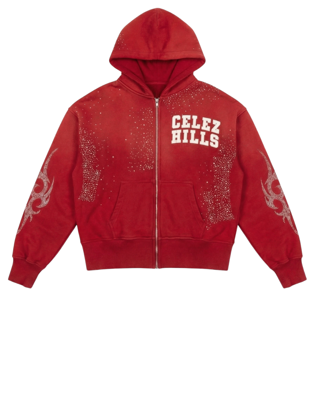 UNIVERSO RED HOODIE