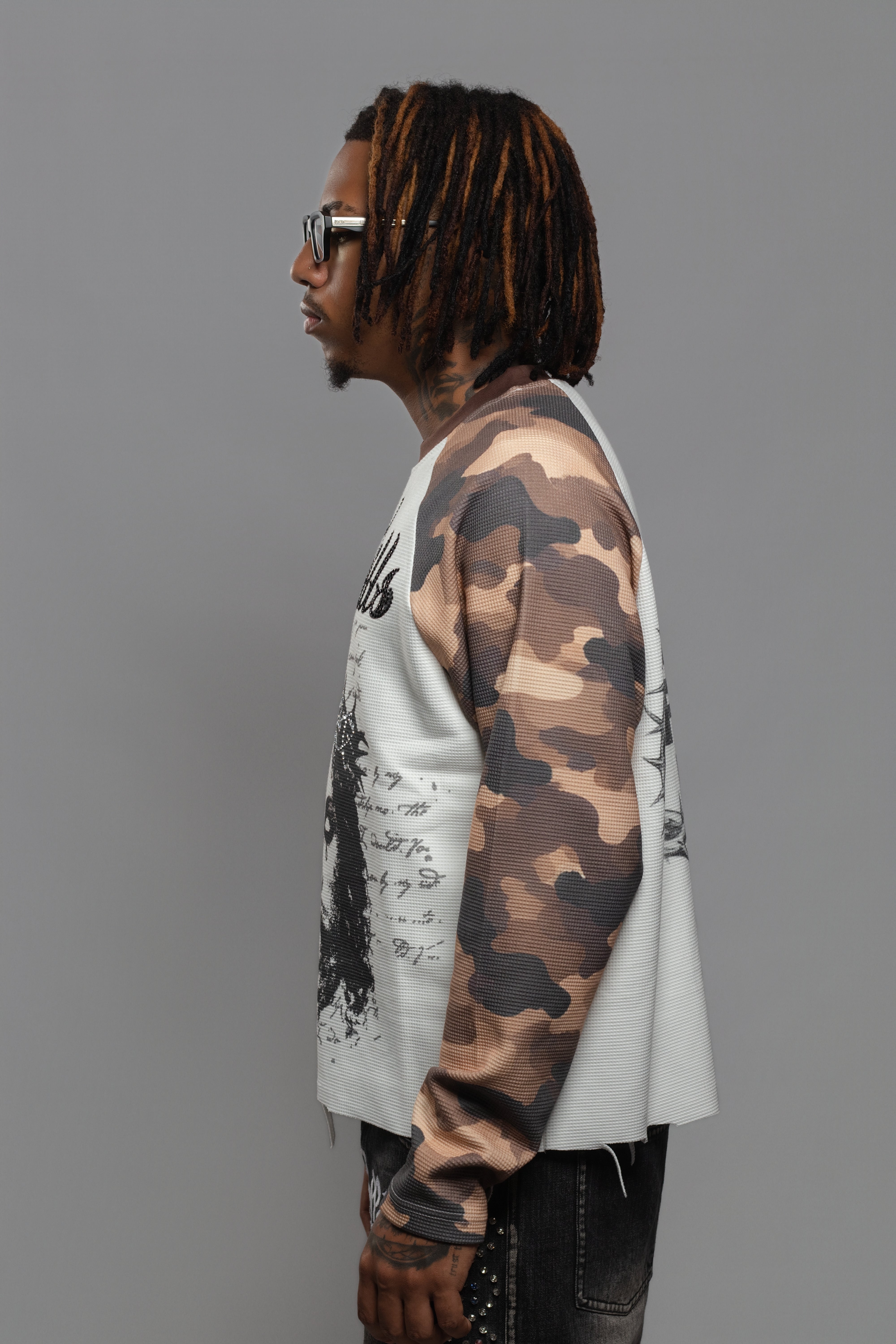 BROWN CAMO JESUS THERMO-7