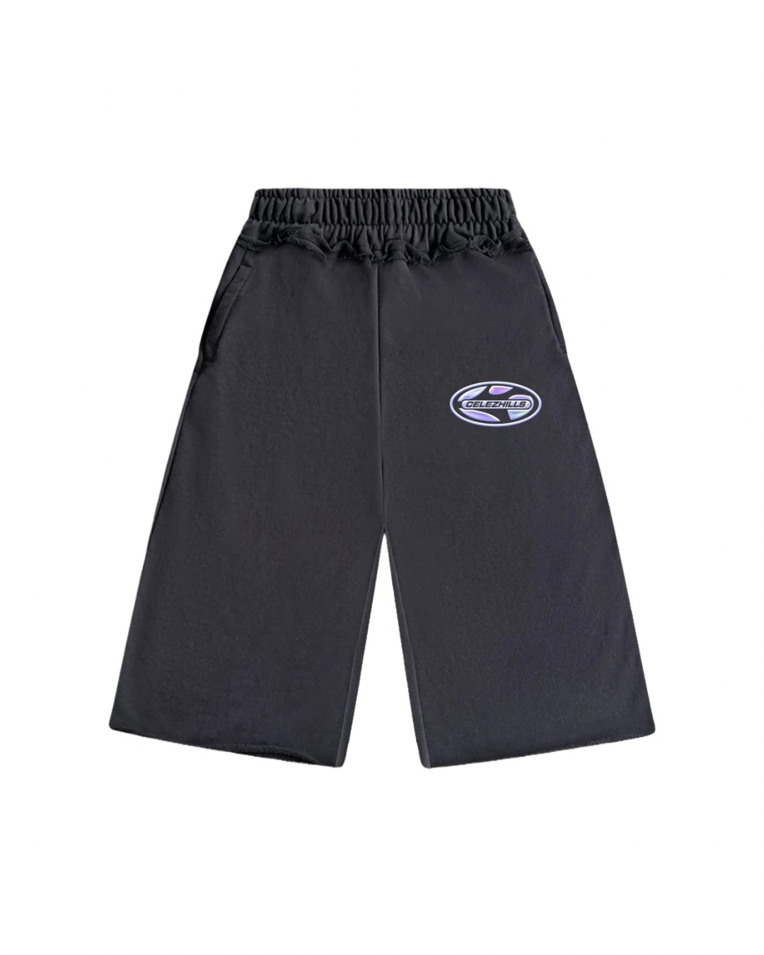 CELEZHILLS BLACK SHORTS