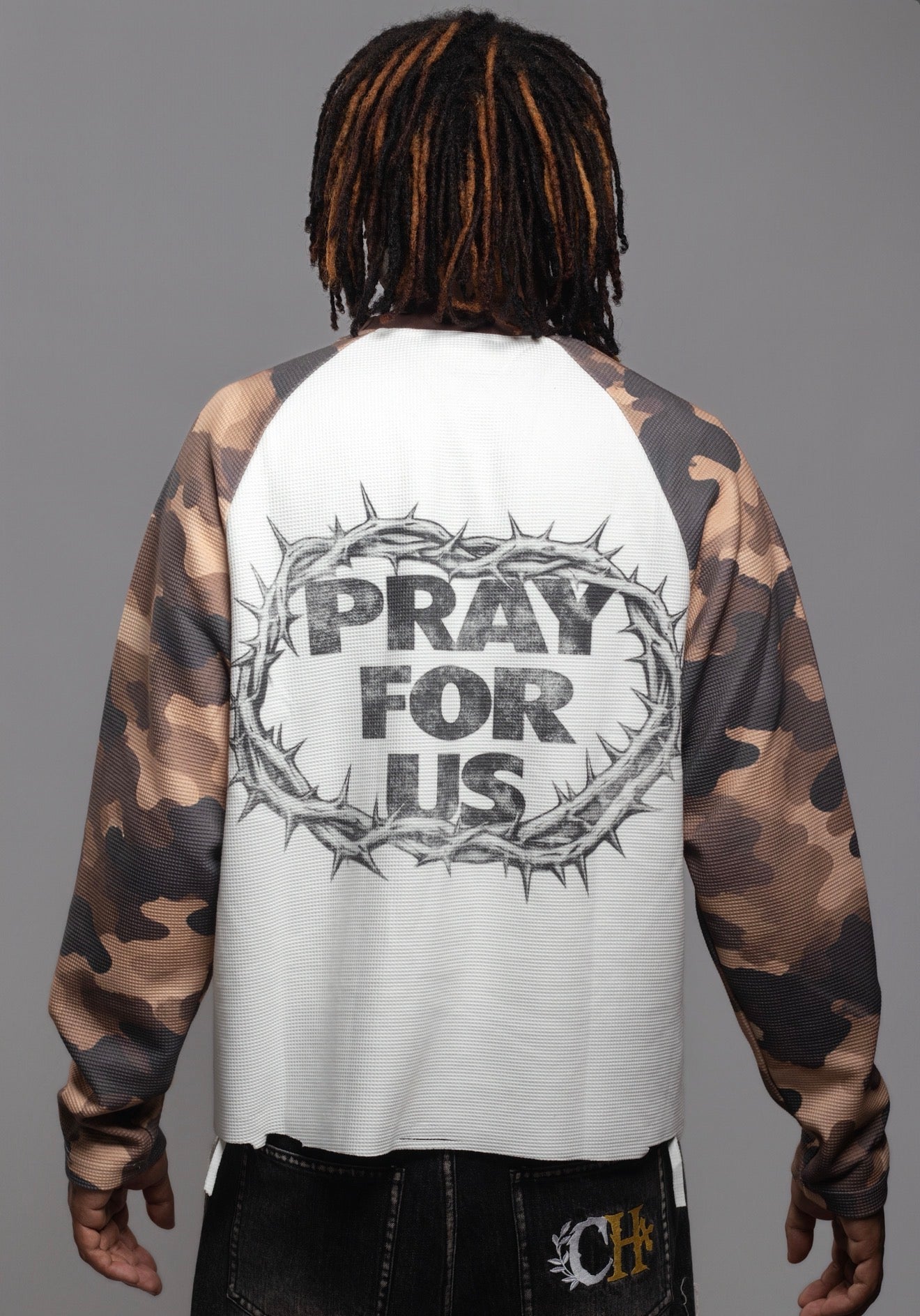 BROWN CAMO JESUS THERMO-8