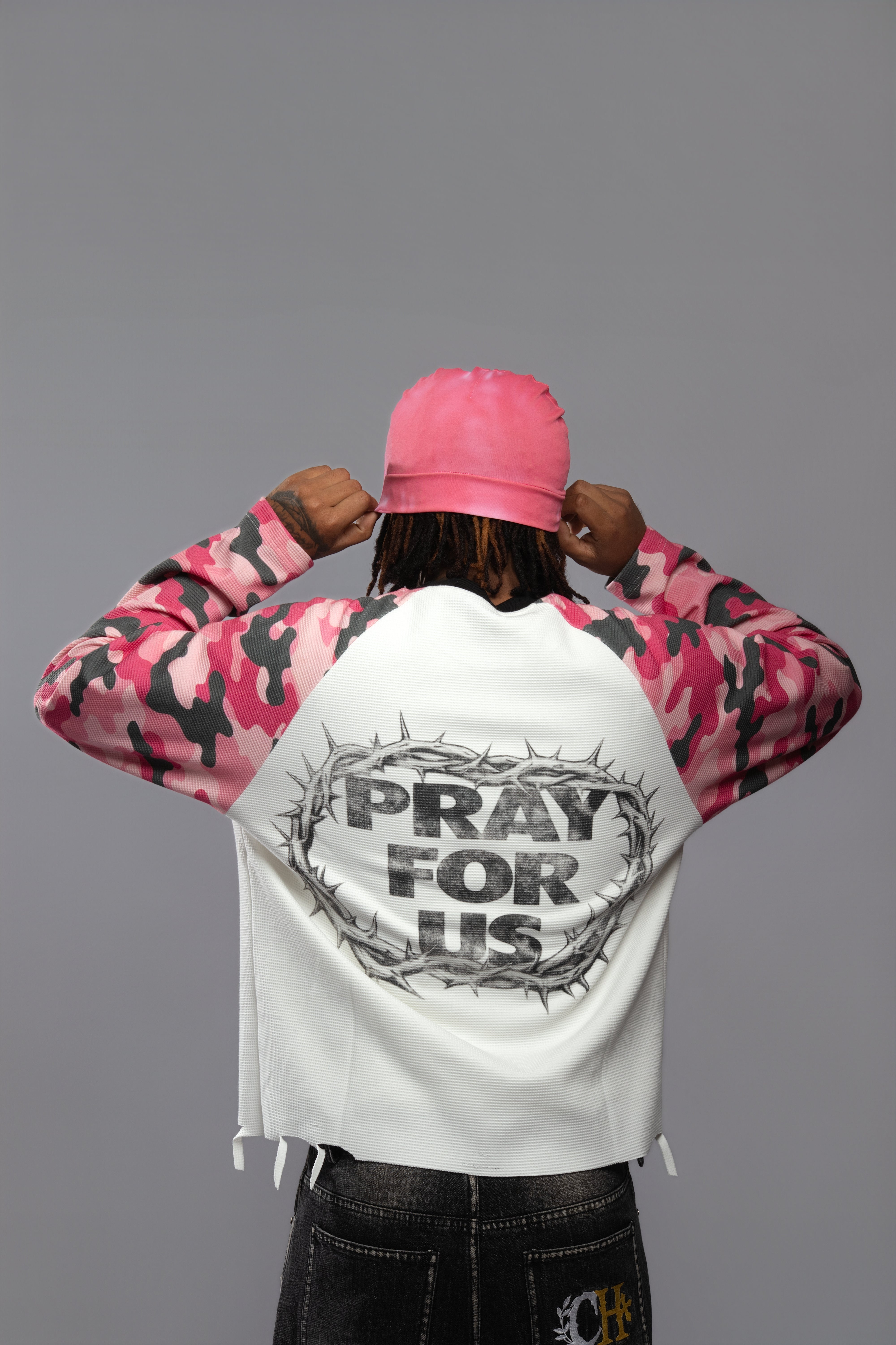PINK CAMO JESUS THERMO-8