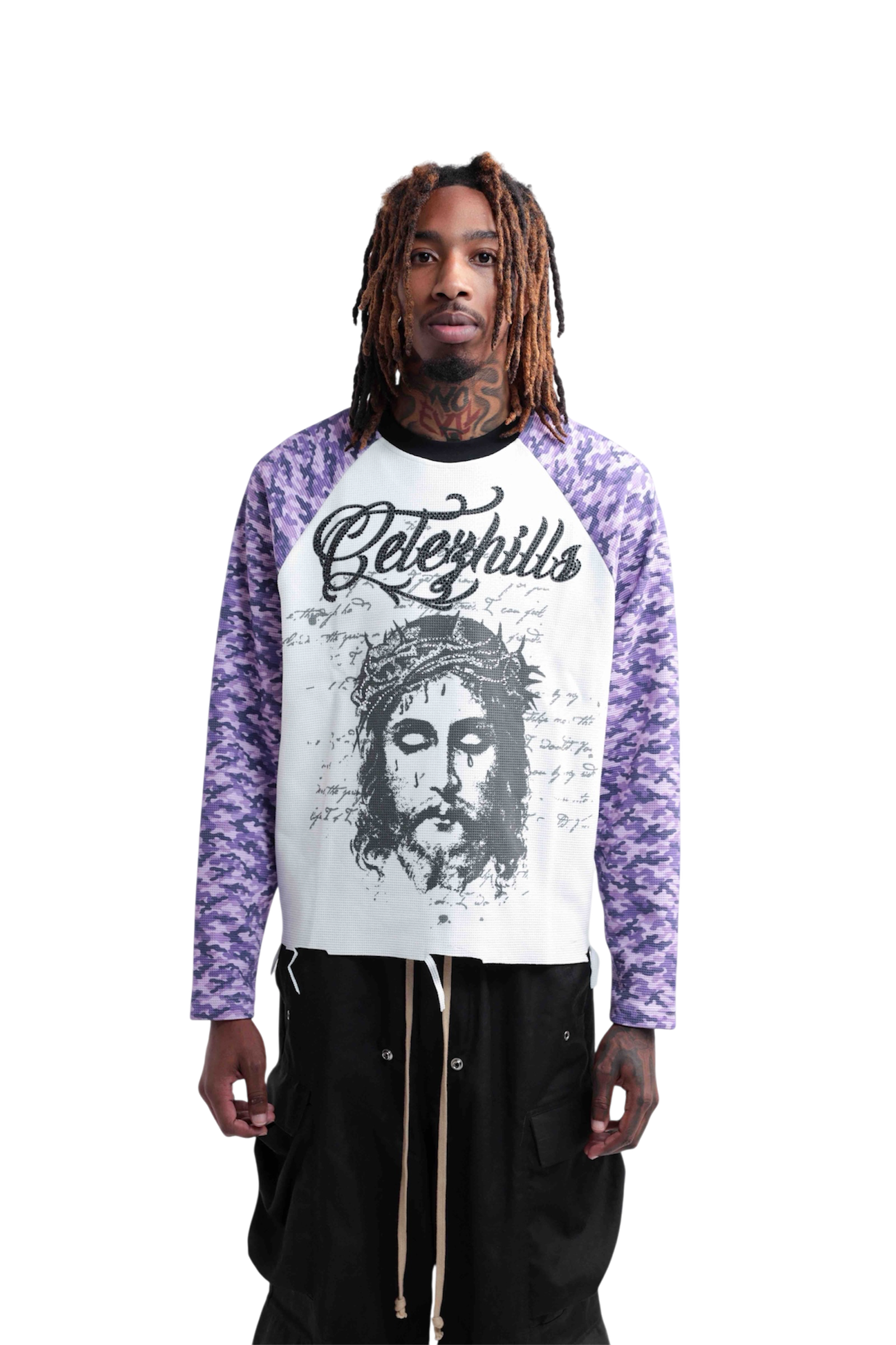 PURPLE CAMO JESUS THERMO