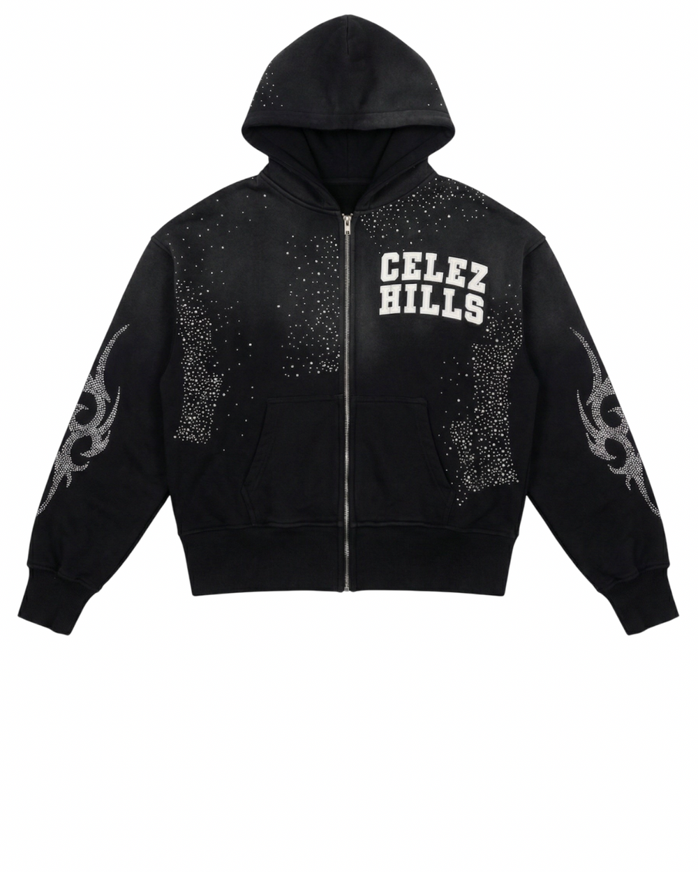 UNIVERSO BLACK HOODIE