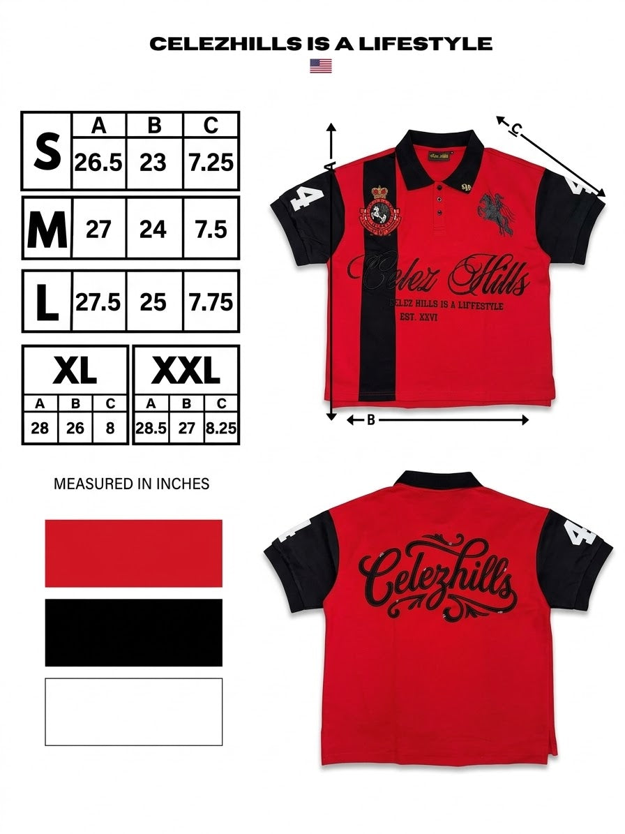 Crimson Crest Polo-3