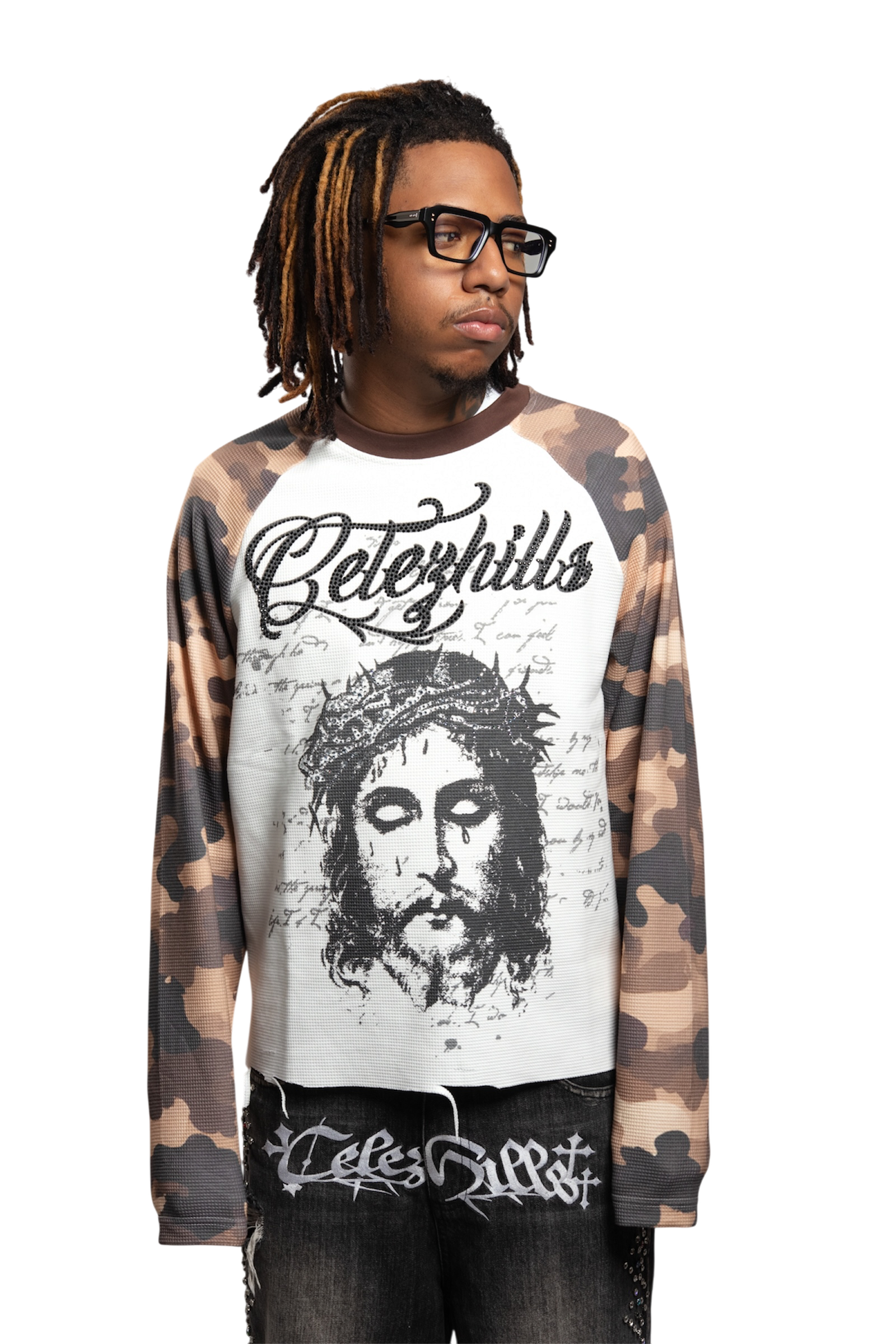 BROWN CAMO JESUS THERMO