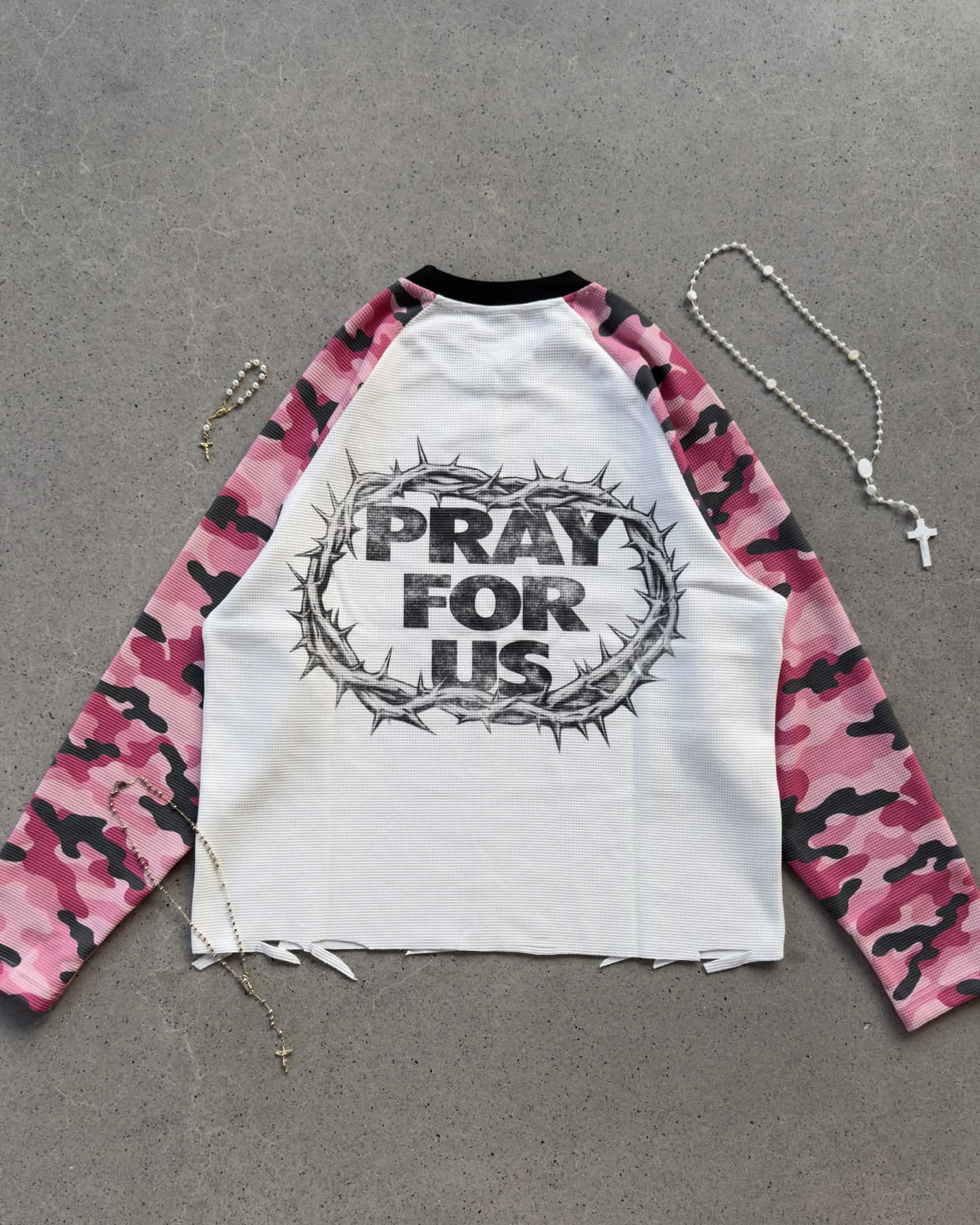 PINK CAMO JESUS THERMO-4