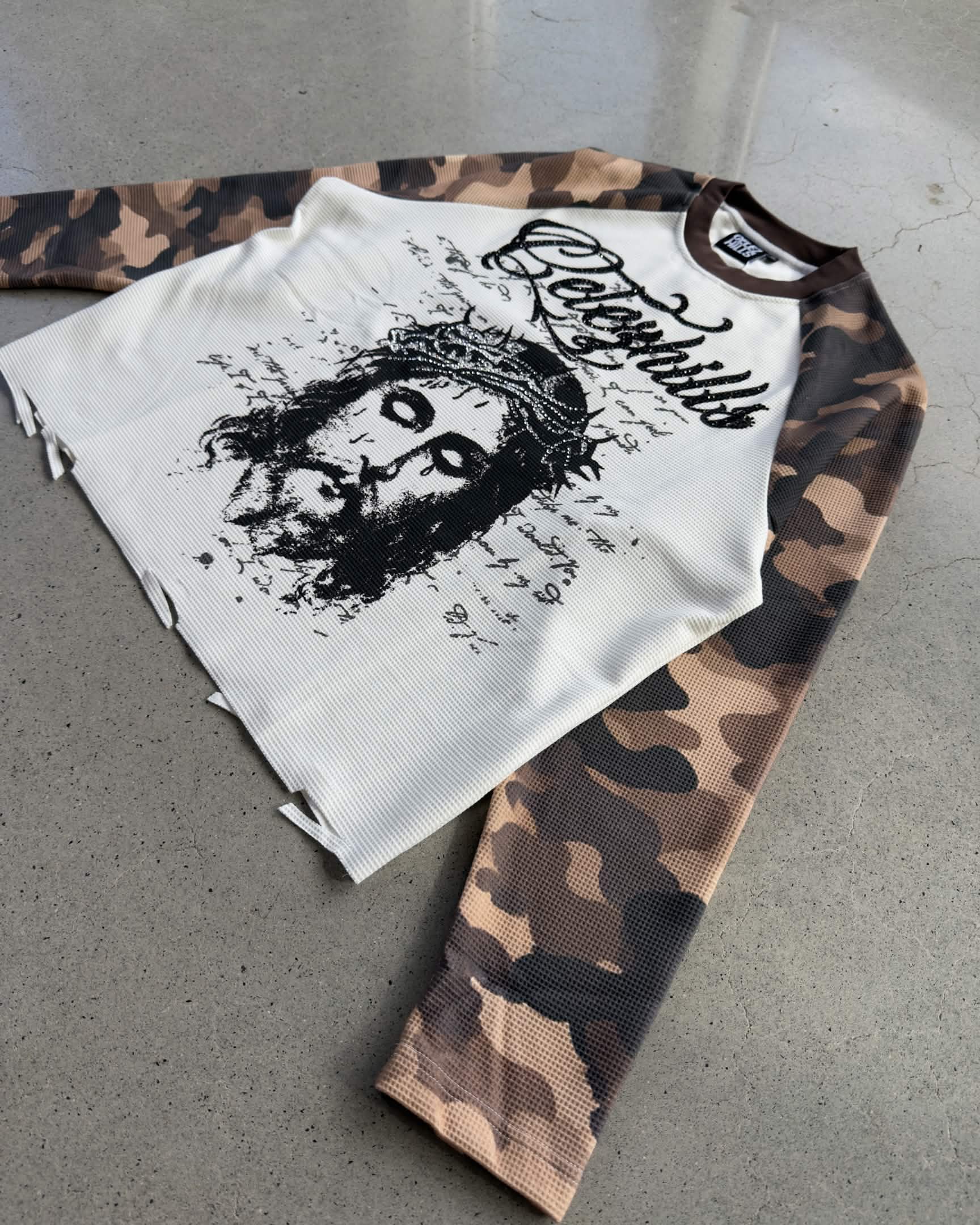 BROWN CAMO JESUS THERMO-5
